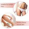 tuokiy Legs Hair Remover Replacement Head Compatible with Finishing Touch Flawless Electric Legs Shaver for Women,Rose Gold 2-pc Pack