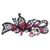 Butterfly Barrette with Black Trim U86750-0082pink