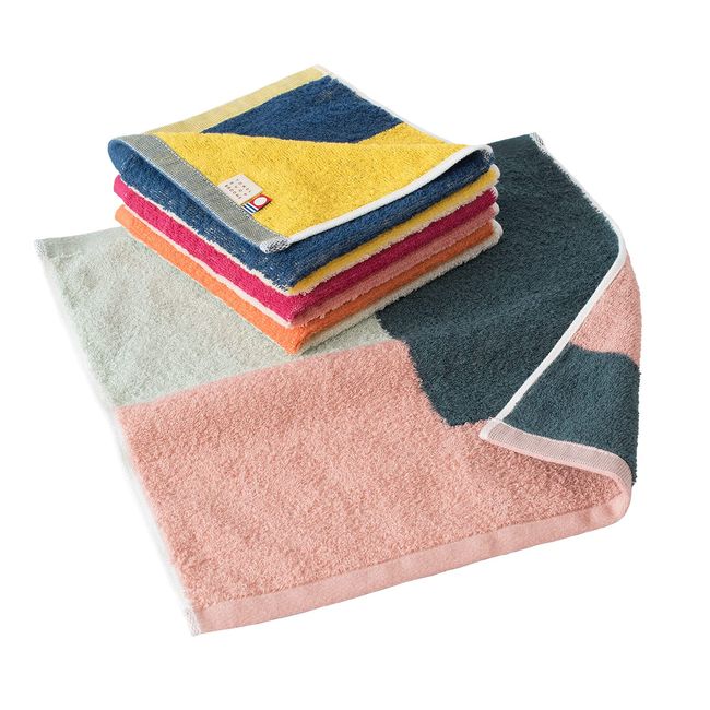 Bloom Imabari Towel Certified Hand Towel Set of 4 Cocktail Towels Made in Japan (All Colors)