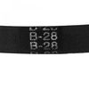 sourcing map B-28 V-Belts 28" Inner Length, B-Section Rubber Drive Belt