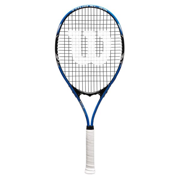 Wilson Tour Slam Lite Adult Recreational Tennis Racket - Grip Size 3 - 4 3/8", Blue/Black