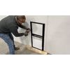 Wall Mount Vertical Guillotine Pet Door Entry & Telescopic Sleeve Kit