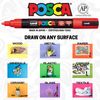 Posca Markers 12 Count Extra Fine Tip Non Toxic Water Based Paint Pens