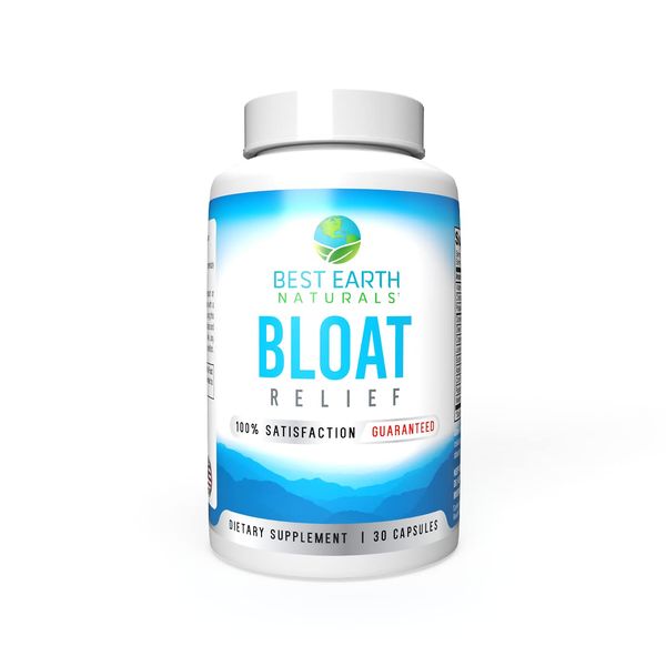 Bloat Relief - Water Supplement with Dandelion, Green Tea, Cranberry, Apple Cider Vinegar & More 30 Count