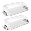 2 Pack Adjustable Air Vent Deflector - 9”to 15.5” Magnetic Floor Vent Covers ...