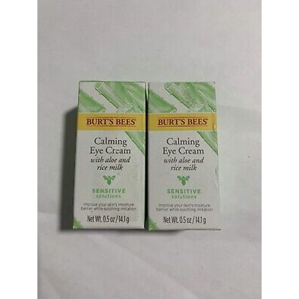 Burt's Bees Sensitive Solutions Calming Eye Cream, 0.5 oz Pack of 2