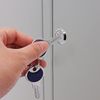 ZHMEINA Toolbox Locks with Keys, Toolbox Lock and Key Set, Tool Box Lock Replacement, Cabinet Insert Linkage Drawer Locks Set, 1 Set