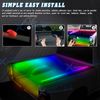 RGB Cargo Bed Work Light Strip w/Remote Control For Chevy Silverado 1500 2500HD