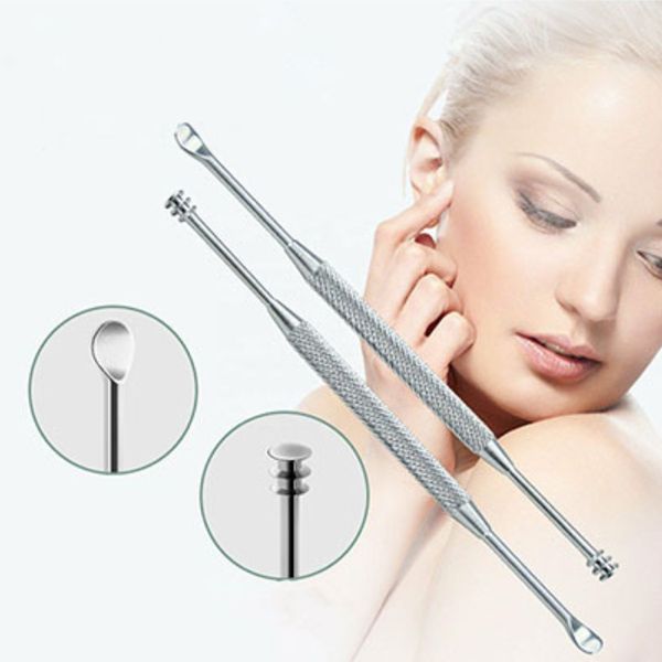 Domestic delivery set ear cleaning earwax earpick ear cleaner sanitary earwax removal 7 types of stainless steel, 7 types of stainless steel earpicks