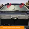 Large Foldable Car Windshield Front Window Sunshade Cover Visor UV Protector