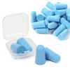 VERISSY Earplugs, 100 Set (200 Pieces), Bulk Set, Separated Packaging for Deterioration, Disposable Type, Hygienic, Includes 1 Carrying Case, Noise Protection, Ear Stoppers
