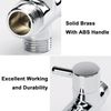 Universal G1/2" Shower Arm Diverter - Top Quality Solid Brass & Chrome Finish