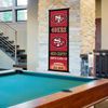 San Francisco 49ers Banner and Scroll Sign