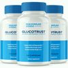 (3 Pack) Glucotrust Capsules, Glucotrust Blood Sugar Supplement Maximum Edge