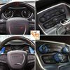 Air Vent Switch Knob Cover & Shift Paddle Extended Trim for Dodge Challenger 15+