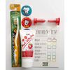 MOUTHWATCHERS Dr Plotkas Extra Soft Kids Toothbrush, Manual Flossing Toothbrushes Gift Set, Ultra Clean Toothbrush, 1 Childrens Toothbrush