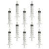 Premium Material 10pcs 5ml No Needle Syringe Perfume Dispenser with Clear Scale