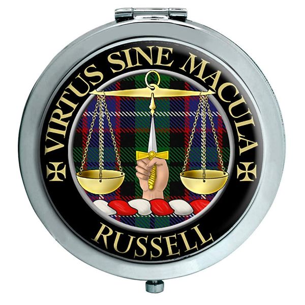 Russell Scottish Clan Compact Mirror