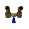 Watts Washing Machine Shutoff Valve, 1/2 Inch, Bronze 175C