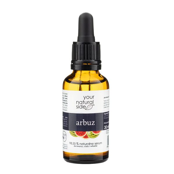 Your Natural Side Serum aus organischem Saft Wassermelone Konzentrat 30ml Pipette - Gesicht | Körper | Haar