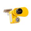 Milenco 3094 Caravan Immobiliser, Two Pieces, Simultaneous Key Action , Yellow