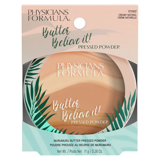 Physicians Formula Butter Believe It Pressed Powder, 1711937 Creamy Natural