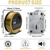 Fingerprint Gun Safe Replacement Lock Right Swing Bolt Lock & 2 Override Keys