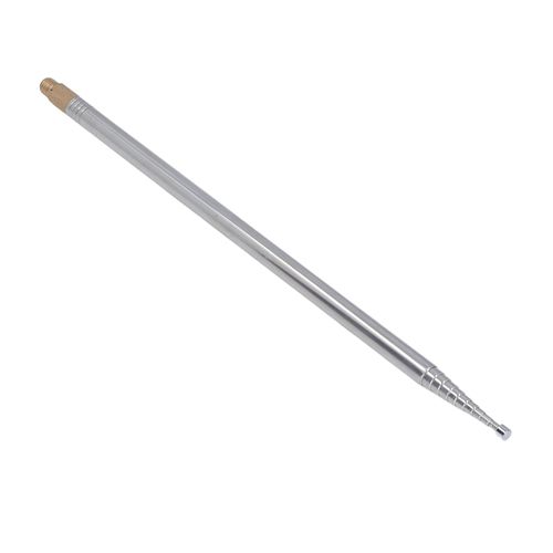 Shortwave Antenna 201 Stainless Steel Telescoping 10 Sections 2.5m Length for Shortwave Communication