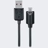 VOLT PLUS TECH Bright LED 2Pack MicroUSB Cable Compatible with Nokia RM-987 with Touch Activated LED Light and 480Mbps Data Transfer! (5ft)