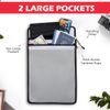 Fireproof Document Bag Fire Proof Money Cash Pouch 15x11” Waterproof Envelope