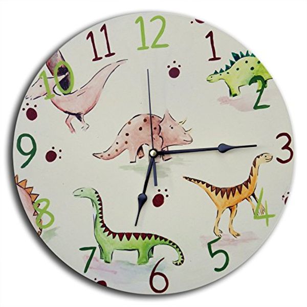 Dinosaurs Clock/Kids Clock/Nursery Decor