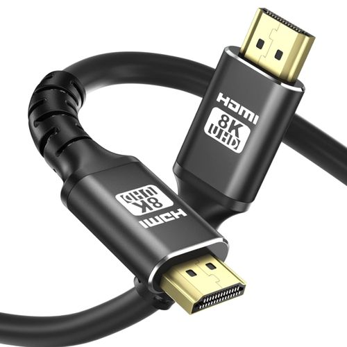 Betron Ultra HD 8K HDMI Cable 2.1, High-Speed, 3D and ARC Compatible, 2M Long for TV, PC, Monitor, PS4, PS5, Xbox and Projectors