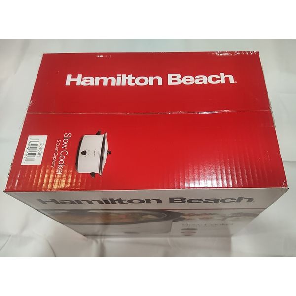 Hamilton Beach 33156SR 5 Quart Slow Cooker