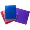 3xA4 Slim 15mm ringbinder in Assorted Colours x 1 Single Folder