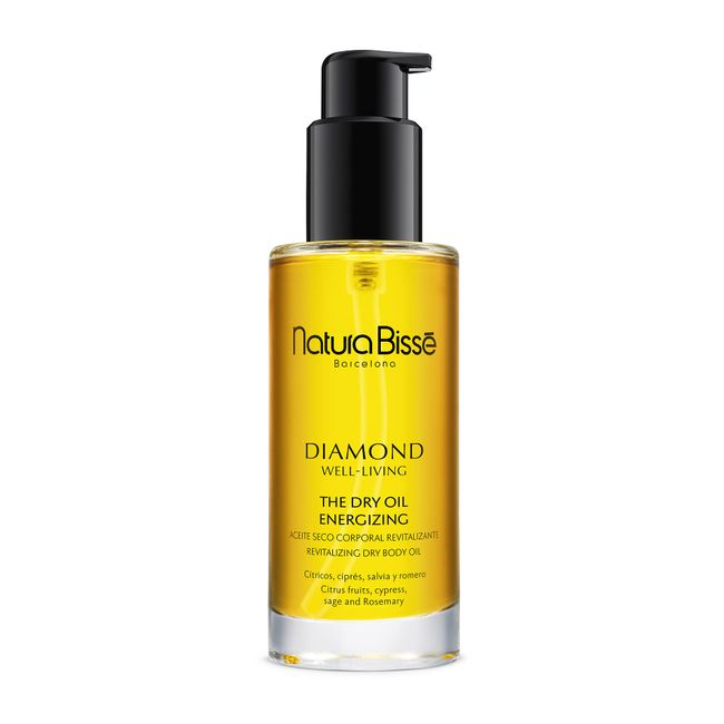 Natura Bissé Diamond Well-Living Dry Oil Energizing | Revitalizing Dry Body Oil | Energizes, Hydrates & Smooths, 3.5 Oz