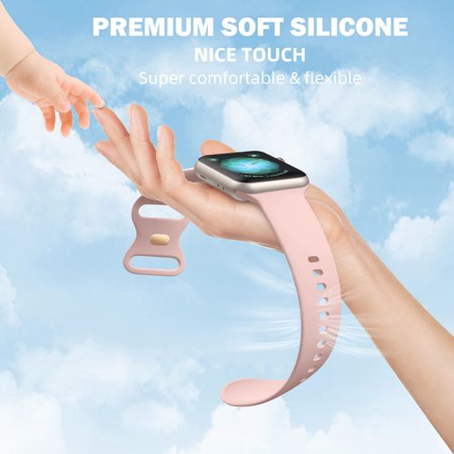Maledan Compatible with Apple Watch Band 38mm 40mm 41mm 42mm 44mm 45mm 46mm 49mm Women Men, 6 Pack Silicone Sport Strap Compatible for Apple Watch Bands iWatch Series 10 9 8 7 6 5 4 3 2 1 SE Ultra
