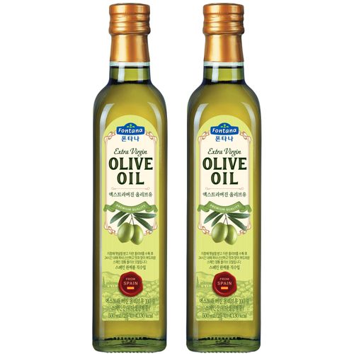 Fontana Extra Virgin Olive Oil, 500ml, 2ea