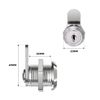 Dynamode CAB-LOCK-FE rack accessory Cable lock - Rack accessory (Cable lock, Black, Silver, 1 pc(s))