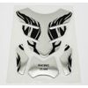 Olive-G Universal Motorcycle Motorcycle Tank Pad WHITE Anti-Scratch