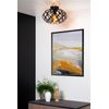 Lucide Wolfram - Flush Ceiling Light - 30 cm - 1xE27 - Black