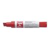 Pentel Felt Pen Permanent Marker with Large Chisel Tip red