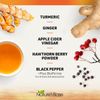 Turmeric Curcumin Supplement - with Ginger, Apple Cider Vinegar, & Bioperine ...