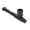 Small Handmade Wooden Tobacco Pipe (Black)