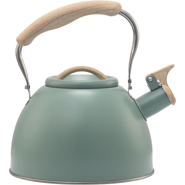 Whistling Kettle for Gas Hob, 3L Stovetop Kettles Stainless Steel Whistling Kettle, Stove Induction Kettle, Teapot Kettle Coffee Kettle for Kitchen Gas Stove, Induction Cooker