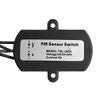 Switch for Led Switch for Led Strip Sensor Power 5A DC 6-24V Mini PIR Infrared Motion Sensor Detector Switch LED Strip Automatic Switch(black)