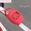 JBL CLIP4 Bluetooth Speaker Dedicated Protective Storage Silica Gel Shell - Hermitshell (Red)