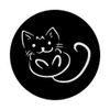 Cat Kitty Black PopSockets Swappable PopGrip