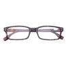 Kerecsen 4-Pack Rectangular Retro Style Men Reading Glasses Spring Hinges Comfortable Readers (+2.25, 2 Black 2 Tortoise)