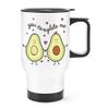 Avocado You Complete Me Travel Mug Cup with Handle