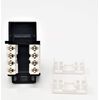 Micro Connectors CAT6 Punch Down Keystone Jack/Black 10-Pack